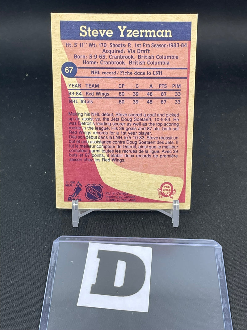 1984 O-PEE-CHEE - S. YZERMAN -