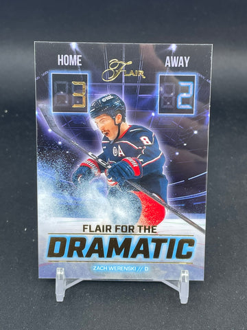 2025 UPPER DECK FLAIR - FLAIR FOR THE DRAMATIC - Z. WERENSKI - #FTD-15