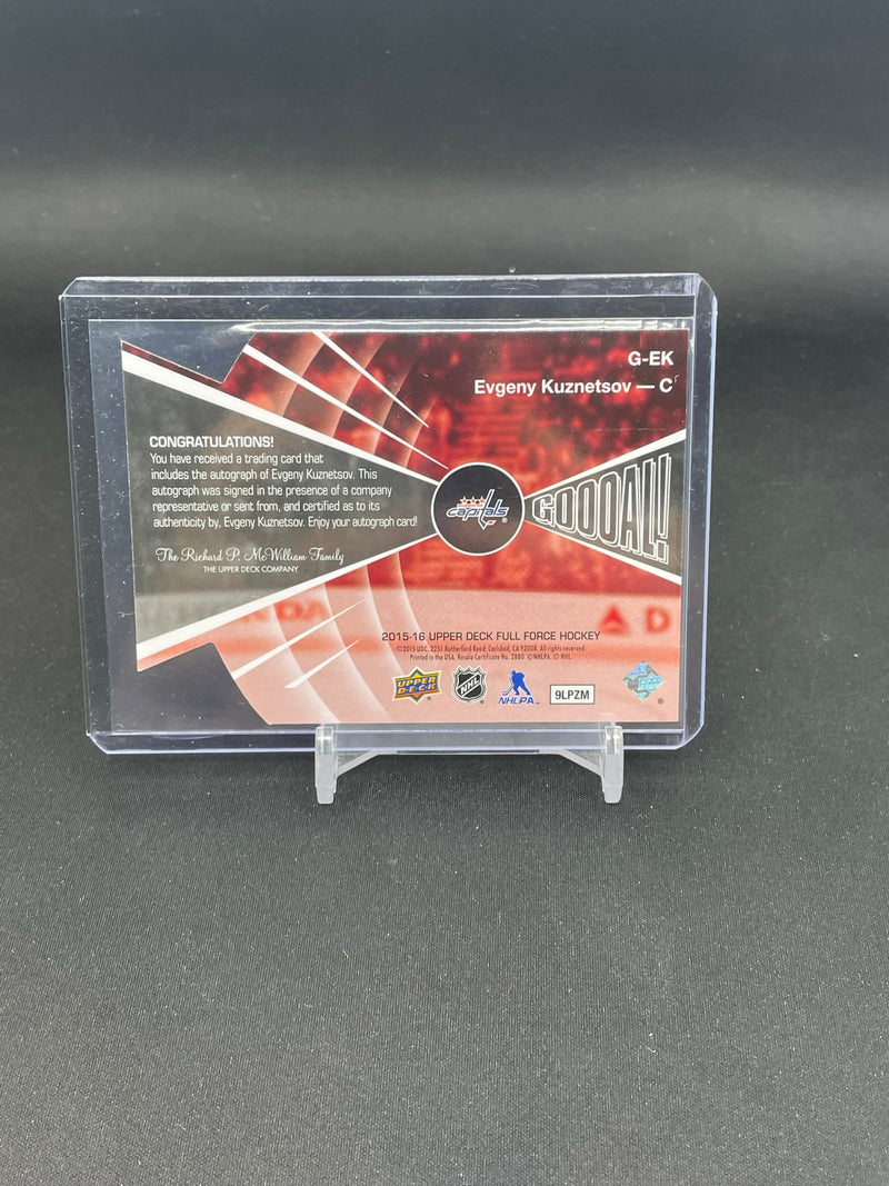 2015 UPPER DECK FULL FORCE - GOOOAL - E. KUZNETSOV -