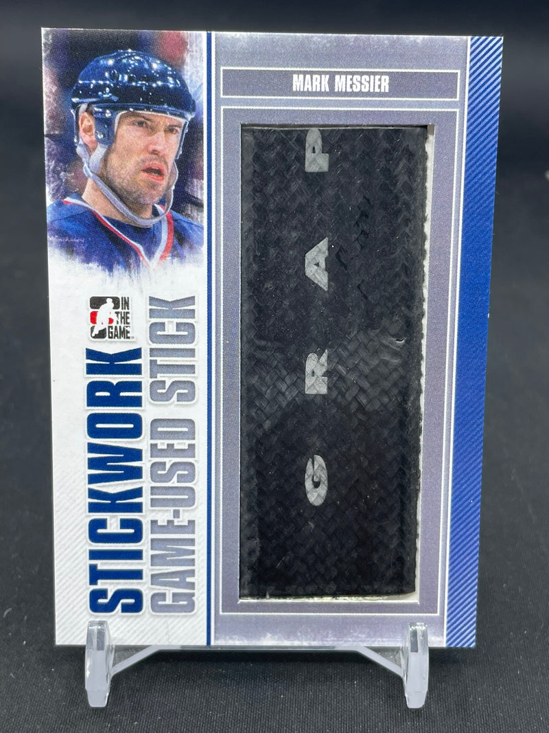 2014 IN THE GAME - SILVER - STICKWORK - M. MESSIER -