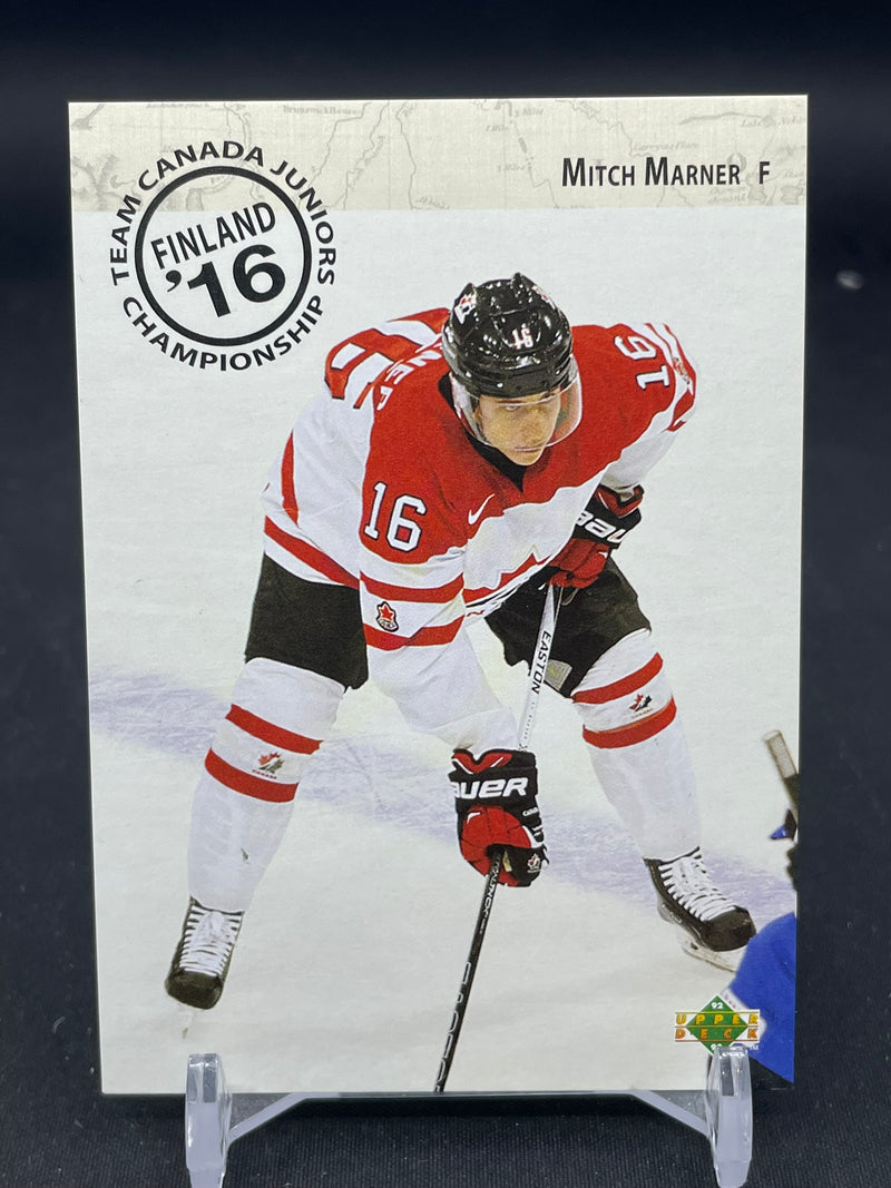 2016 UPPER DECK TEAM CANADA JUNIORS - RETRO ROOKIE SHORT PRINT - M. MARNER -