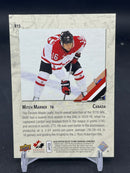 2016 UPPER DECK TEAM CANADA JUNIORS - RETRO ROOKIE SHORT PRINT - M. MARNER -