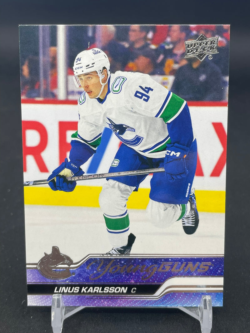 2023 UPPER DECK EXTENDED SERIES - YOUNG GUNS - L. KARLSSON -