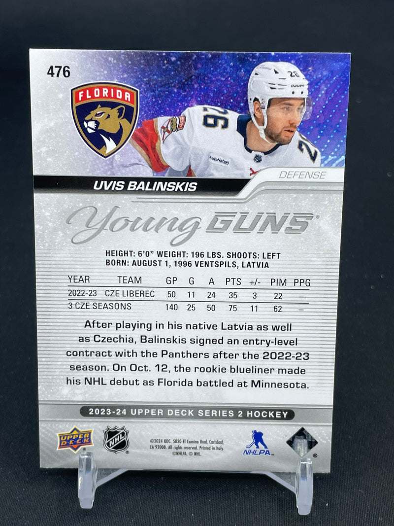 2023 UPPER DECK SERIES TWO - YOUNG GUNS - U. BALINSKIS -