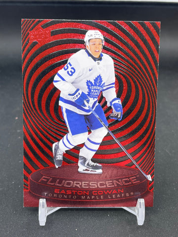 2025 UPPER DECK SERIES TWO - RED FLUORESCENCE - E. COWAN - #F-4 - RC