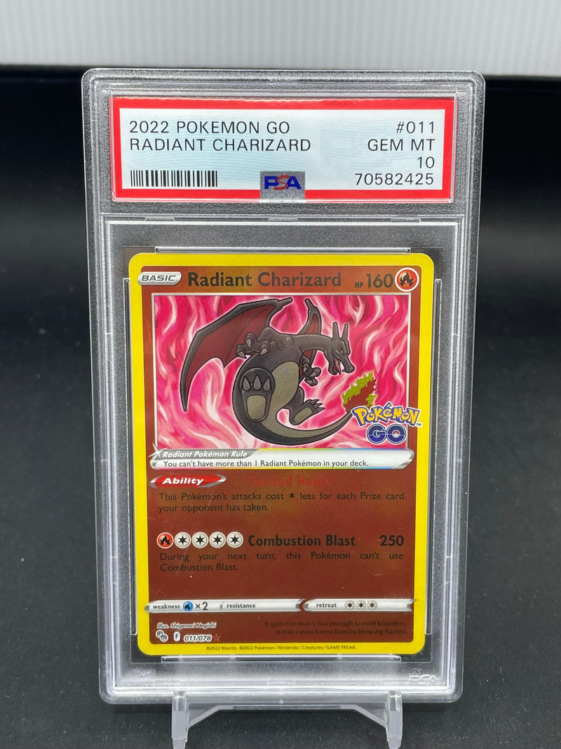 POKEMON - POKEMON GO - RADIANT CHARIZARD - HOLO -
