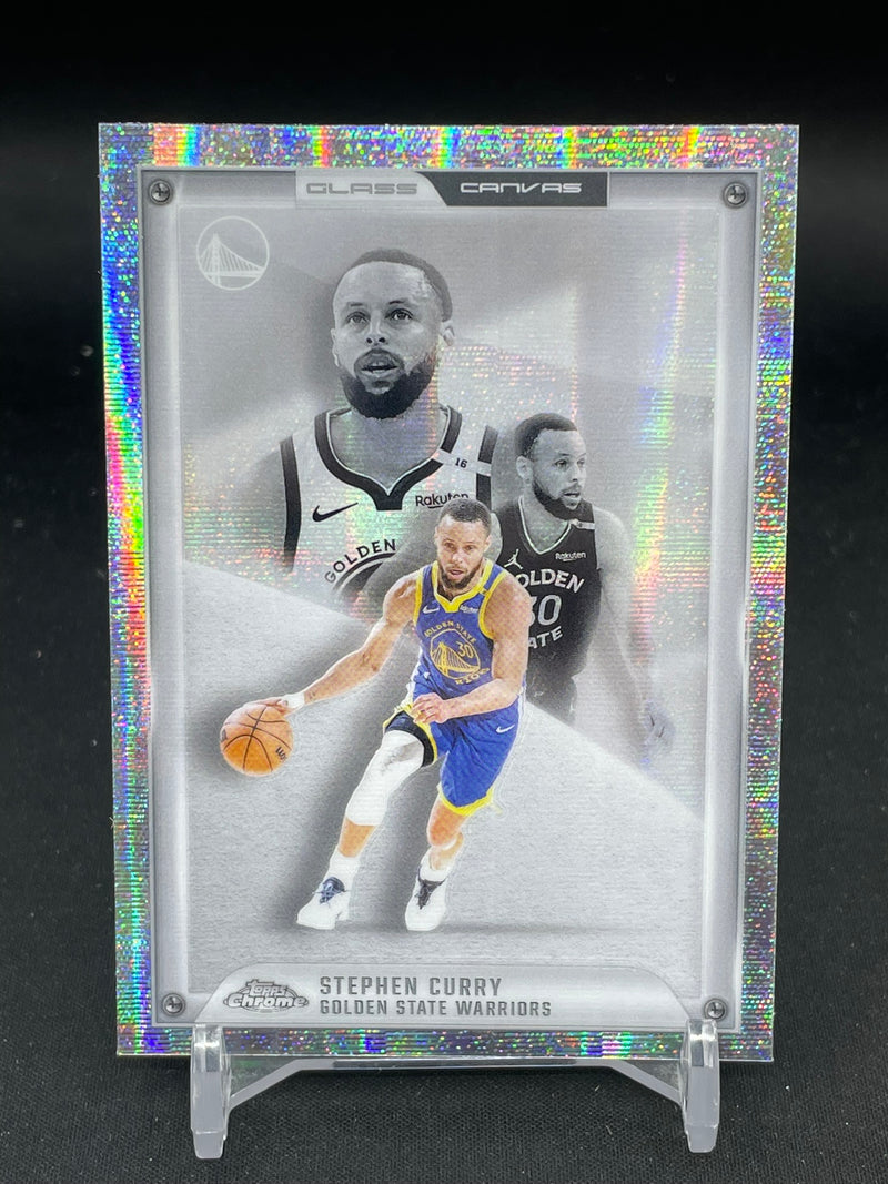2025 TOPPS CHROME - GLASS CANVAS - S. CURRY -
