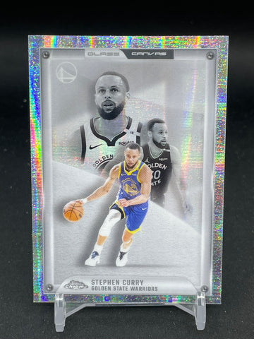 2025 TOPPS CHROME - GLASS CANVAS - S. CURRY - #GC-6
