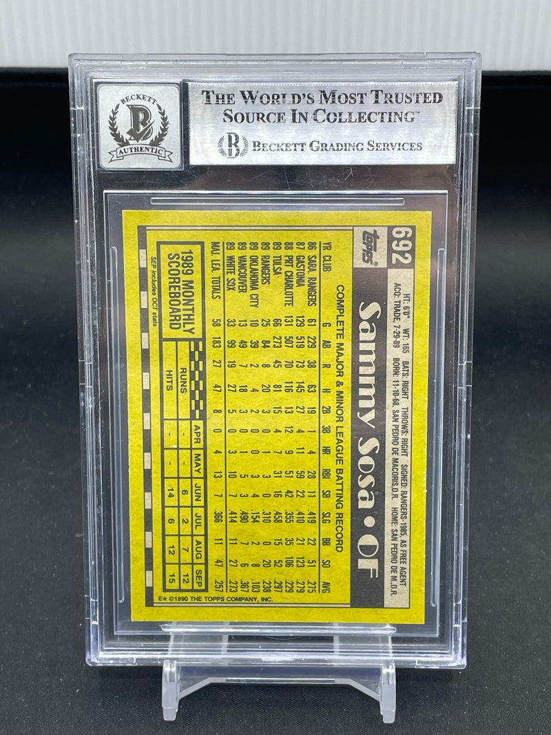 1990 TOPPS - S. SOSA -