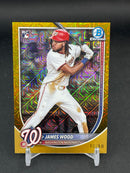 2025 TOPPS BOWMAN CHROME - MEGA BOX WOOD PARALLEL - J. WOOD - #29 - #'D/50 - RC