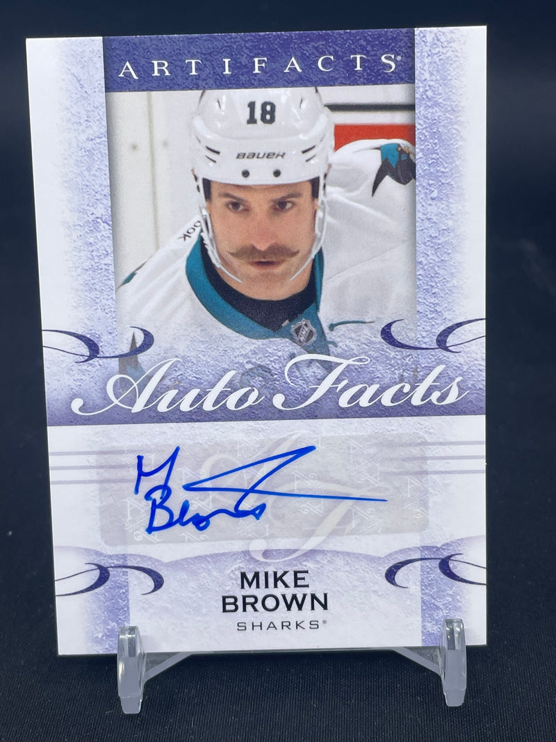 2014 UPPER DECK ARTIFACTS - AUTOFACTS - M. BROWN -