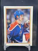 1985 O-PEE-CHEE STICKER - STANLEY CUP FINALS - W. GRETZKY -