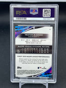 2021 TOPPS FINEST - PURPLE/AQUA VAPOR REFRACTOR - T. MCKENZIE - #30 - #'D/250 - PSA 10 - RC