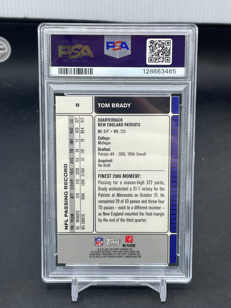 2007 TOPPS FINEST - T. BRADY -