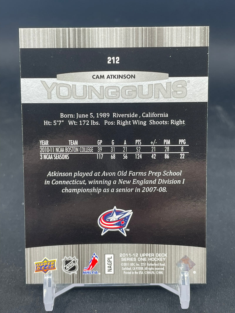 2011 UPPER DECK SERIES ONE - YOUNG GUNS - C. ATKINSON -