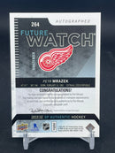 2013 UPPER DECK SP AUTHENTIC - FUTURE WATCH AUTO - P. MRAZEK - #264 - #'D/999 - AUTOGRAPH - RC