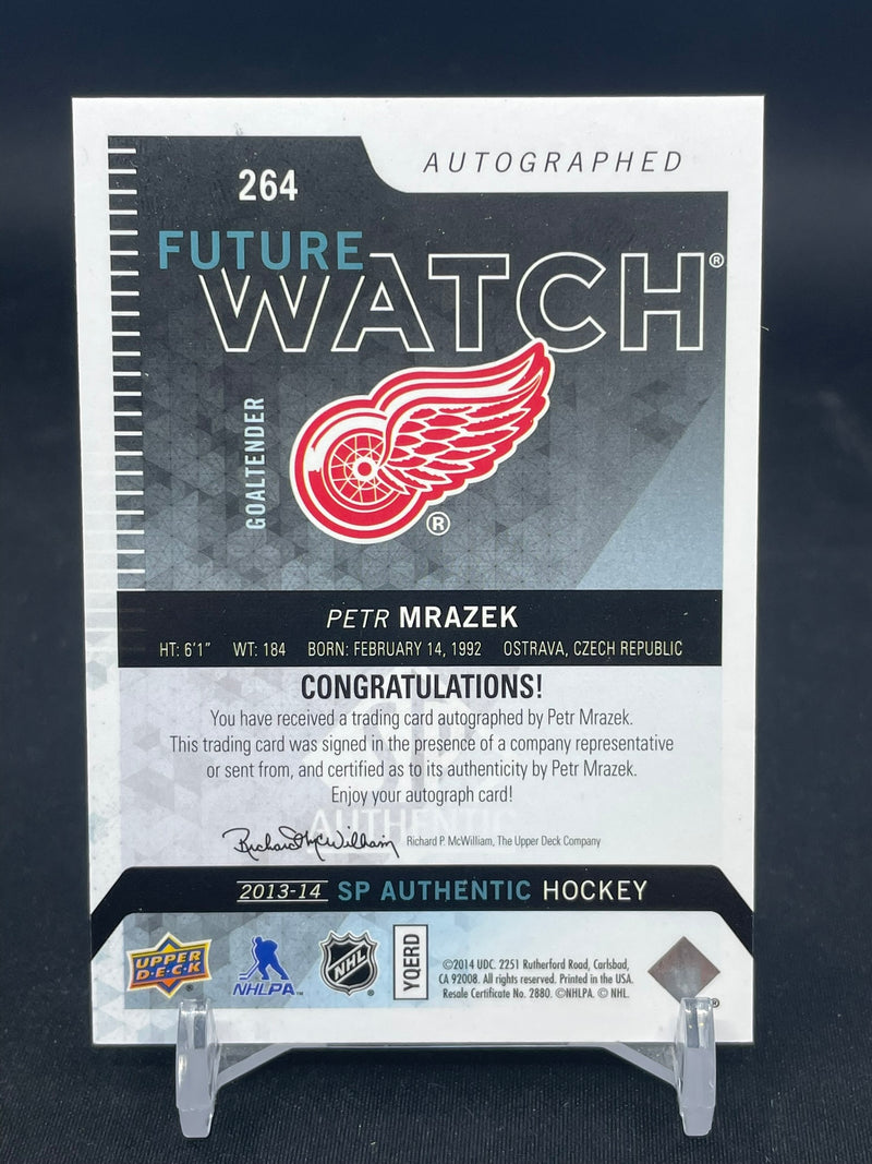 2013 UPPER DECK SP AUTHENTIC - FUTURE WATCH AUTO - P. MRAZEK - #264 - #'D/999 - AUTOGRAPH - RC