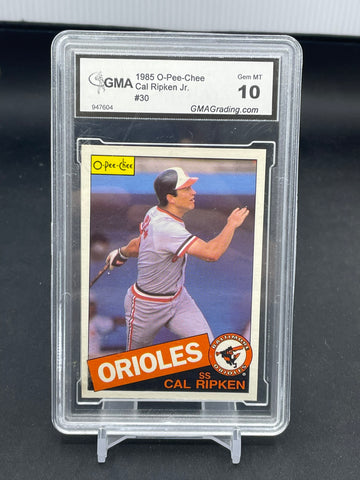 1985 O-PEE-CHEE - C. RIPKEN JR. - #30 - GMA 10