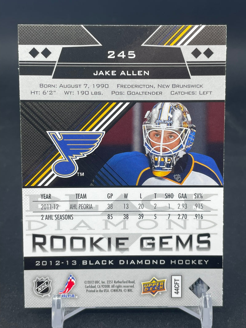 2012 UPPER DECK BLACK DIAMOND - ROOKIE GEMS - J. ALLEN -