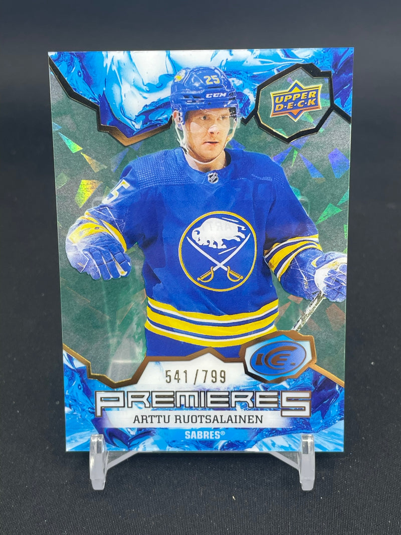 2021 UPPER DECK ICE - GREEN - A. RUOTSALAINEN - #213 - #'D/799