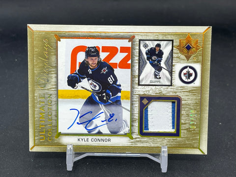 2021 UPPER DECK ULTIMATE - GOLD - DISPLAYS - K. CONNOR - #UDA-KC #'D/10 - RELIC - AUTOGRAPH