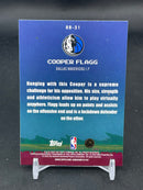 2025 TOPPS SERIES ONE - 8-BIT BALLERS - C. FLAGG -