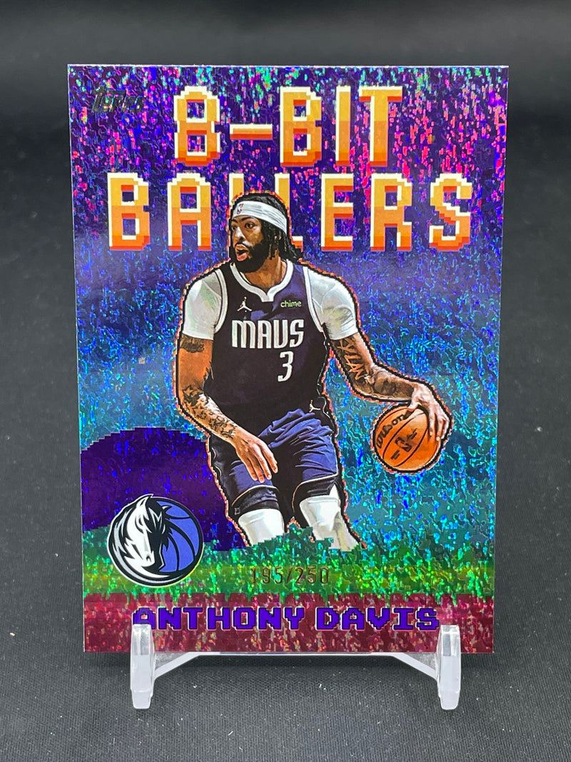 2025 TOPPS SERIES ONE - GLITTER HOLO - 8-BIT BALLERS - A. DAVIS -