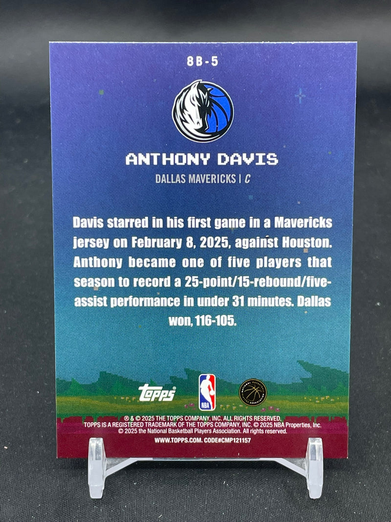 2025 TOPPS SERIES ONE - GLITTER HOLO - 8-BIT BALLERS - A. DAVIS -