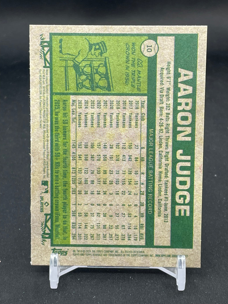 2026 TOPPS HERITAGE - AL ALL-STARS - A. JUDGE -