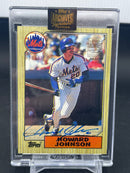 2022 TOPPS ARCHIVES - H. JOHNSON - #267 - #'D/83 - AUTOGRAPH