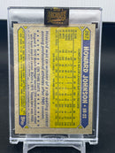2022 TOPPS ARCHIVES - H. JOHNSON - #267 - #'D/83 - AUTOGRAPH