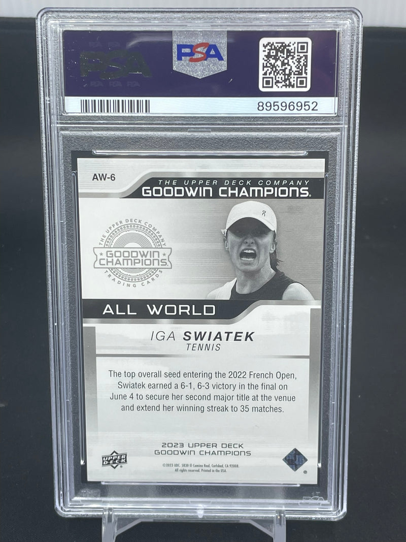 2023 UPPER DECK GOODWIN CHAMPIONS - ALL-WORLD - I. SWIATEK -