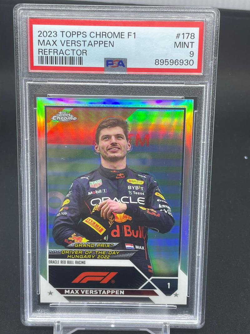 2023 TOPPS CHROME F1 - REFRACTOR - M. VERSTAPPEN -