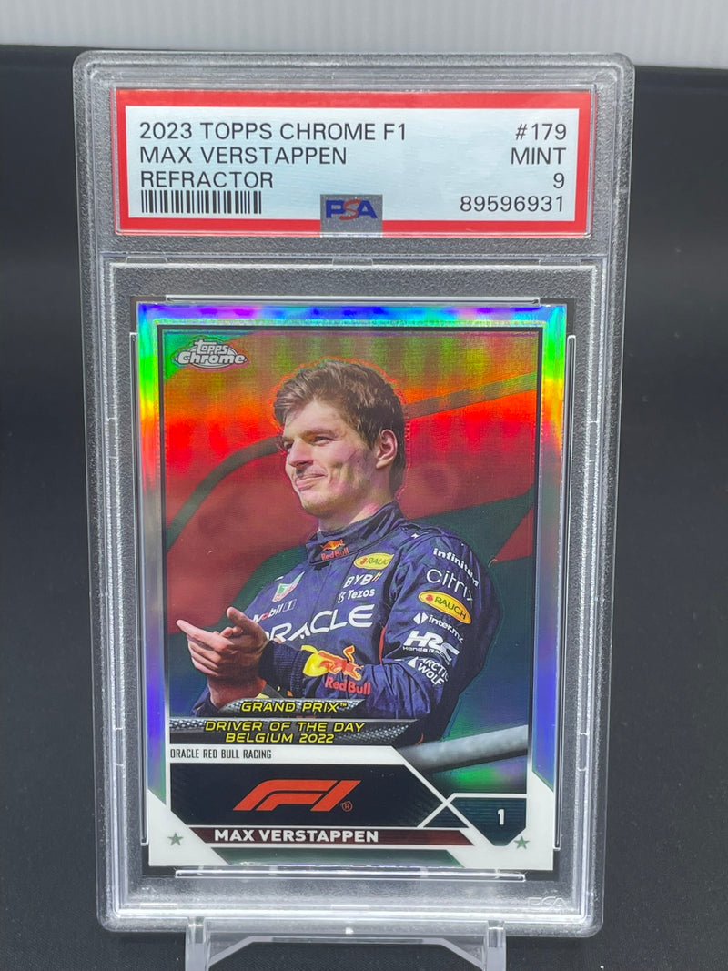 2023 TOPPS CHROME F1 - REFRACTOR - M. VERSTAPPEN -