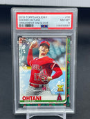 2019 TOPPS HOLIDAY - ORNAMENT ON GLOVE - S. OHTANI -
