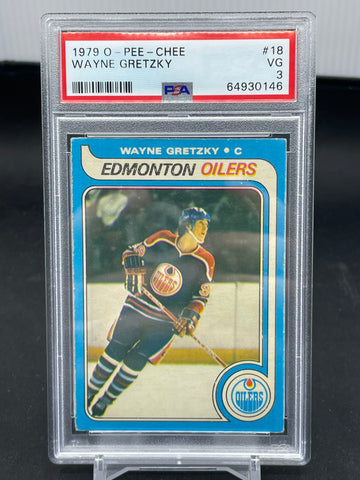 1979 O-PEE-CHEE - W. GRETZKY - #18 - PSA 3 - RC