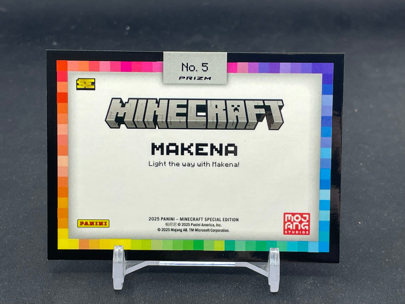 2025 PANINI MINECRAFT SPECIAL EDITION - COLOR BLAST - MAKENA -
