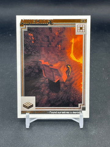 2025 PANINI MINECRAFT SPECIAL EDITION - CRAFTING CHRONICLES - NETHER QUARTZ - #131 - #'D/325