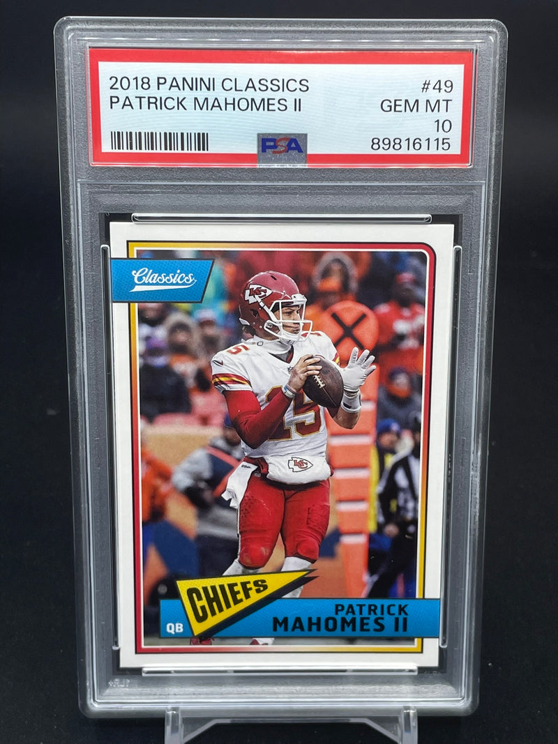 2018 PANINI CLASSICS - P. MAHOMES II -