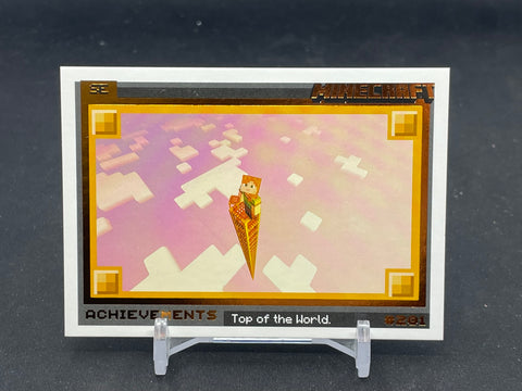 2025 PANINI MINECRAFT SPECIAL EDITION - ACHIEVEMENTS - TOP OF THE WORLD - #201 - #'D/325