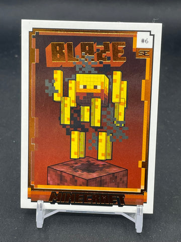 2025 PANINI MINECRAFT SPECIAL EDITION - BLAZE - #6 - #'D/325