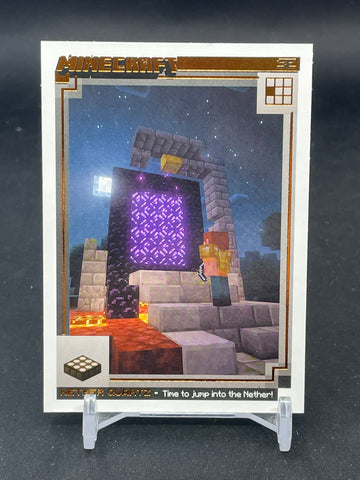 2025 PANINI MINECRAFT SPECIAL EDITION - CRAFTING CHRONICLES - NETHER QUARTZ - #130 - #'D/325