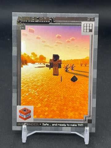 2025 PANINI MINECRAFT EDITION - CRAFTING CHRONICLES - GUNPOWDER - #90 - #'D/199