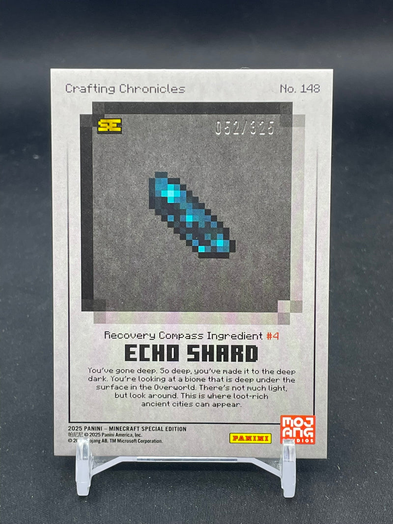 2025 PANINI MINECRAFT SPECIAL EDITION - ECHO SHARD - #148 - #'D/325