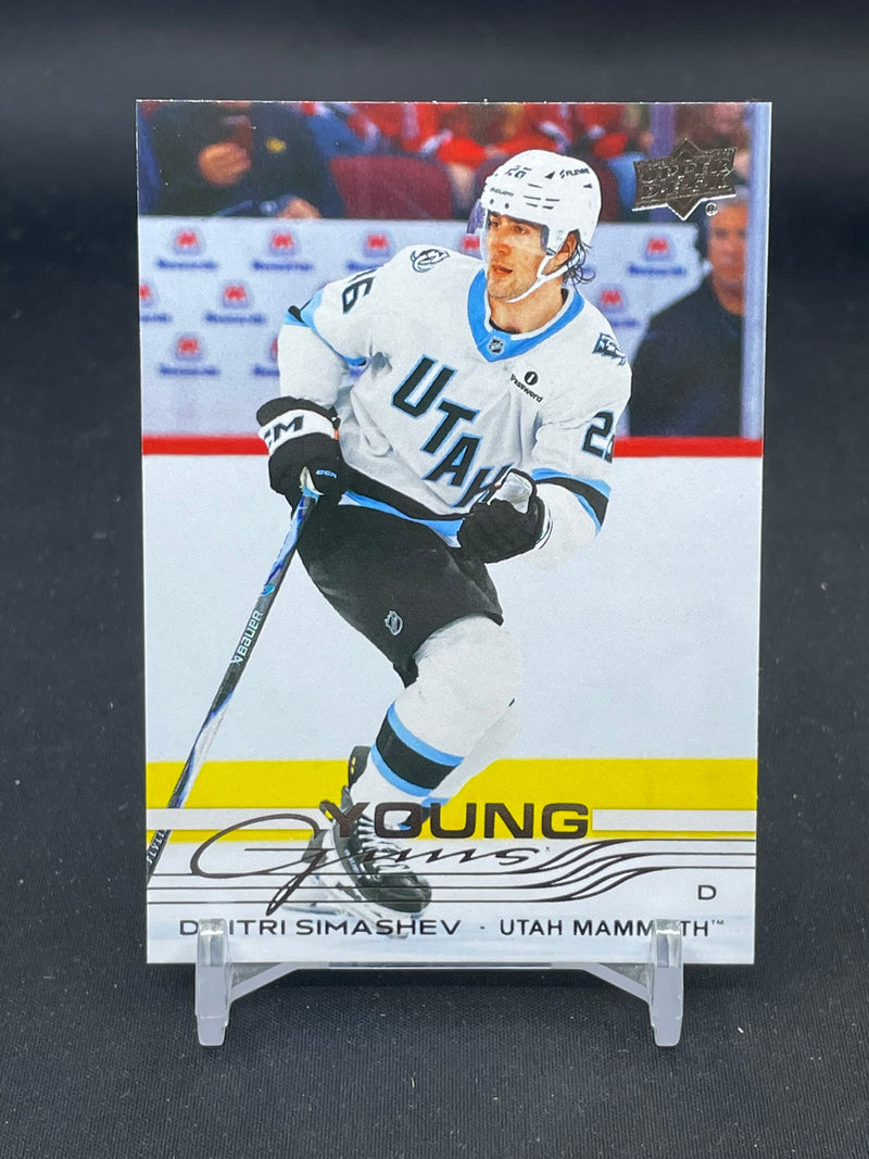 2025 UPPER DECK SERIES TWO - YOUNG GUNS - D. SIMASHEV -