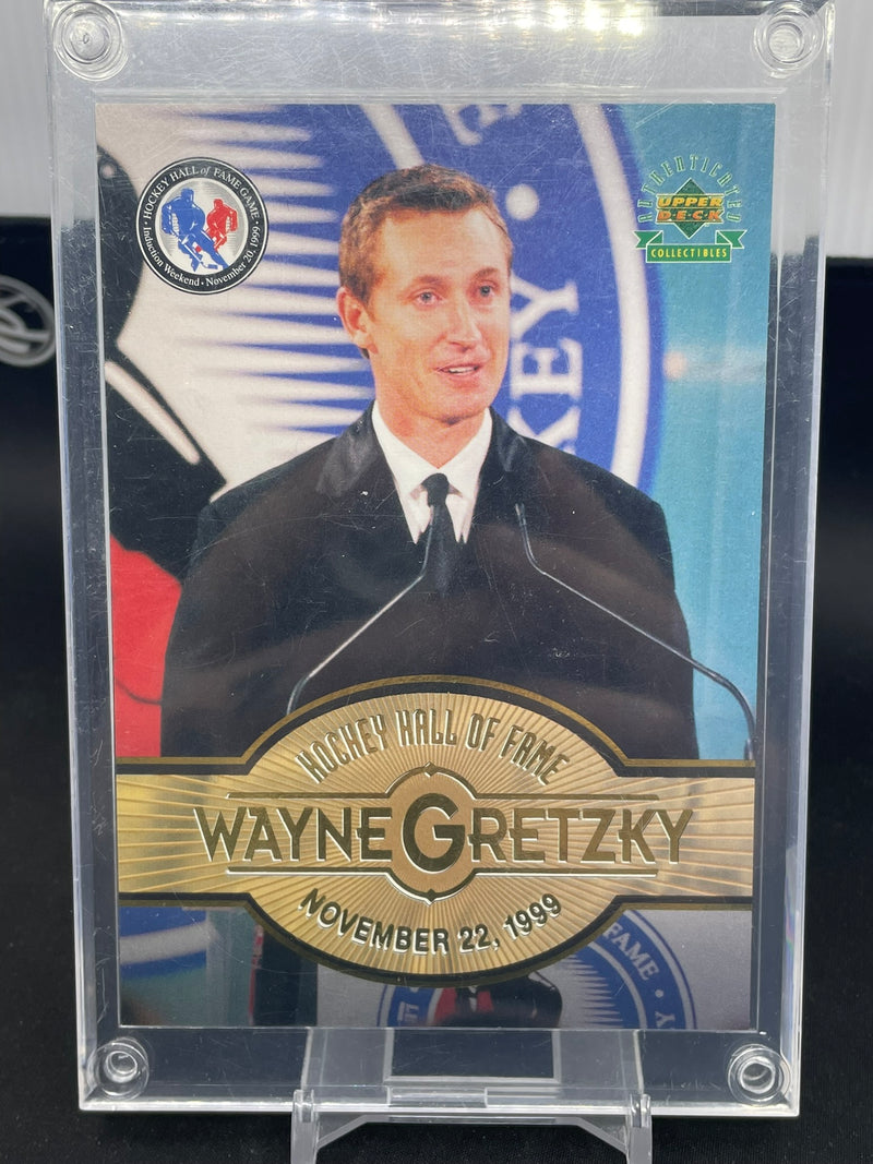 1999 UPPER DECK - HOCKEY HALL OF FAME - JUMBO - W. GRETZKY -