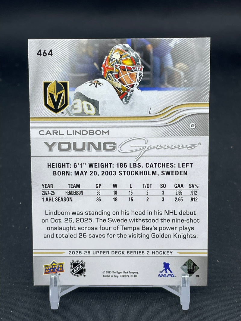 2025 UPPER DECK SERIES TWO - YOUNG GUNS - C. LINDBOM -