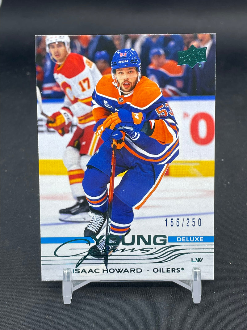 2025 UPPER DECK SERIES TWO - DELUXE - YOUNG GUNS - I. HOWARD - #469 - #'D/250 - RC