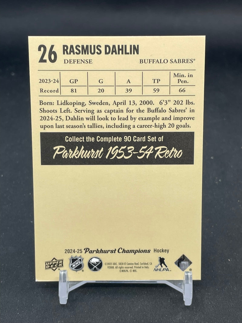 2024 UPPER DECK PARKHURST CHAMPIONS - 1953-54 RETRO - SINGLES -