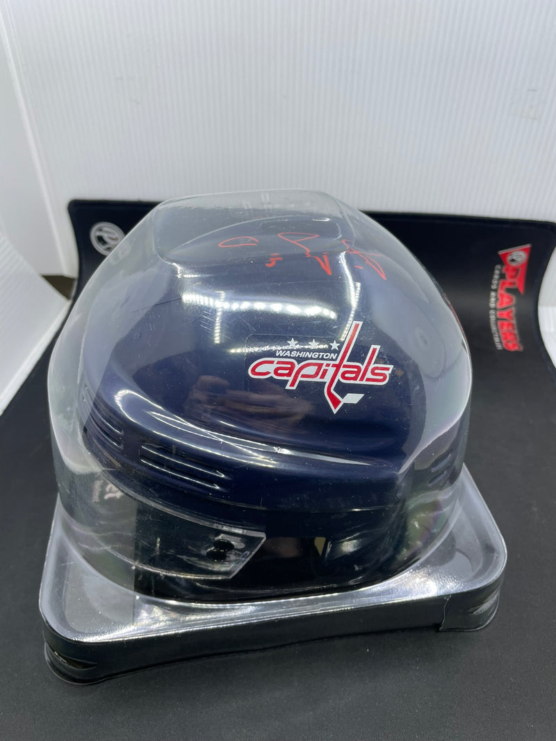 JAROMIR JAGR WASHINGTON CAPITALS MINI HELMET AUTOGRAPHED